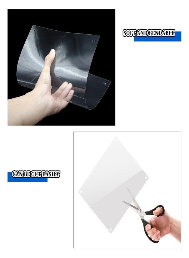 BingegePet 15-Pack Transparent Cage Scatter Guards - PVC Pet Enclosure Barriers with Zip Ties | Mess Prevention Panels for Rabbit, Ferret, Chinchilla & Small Animal Cages - Image 5